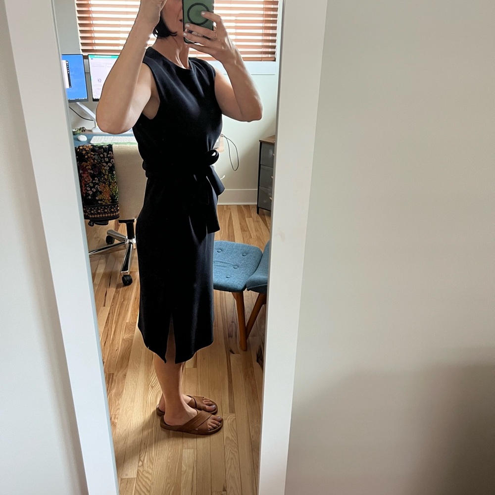 SPANX Black Midi Dress - Picture 2 of 4